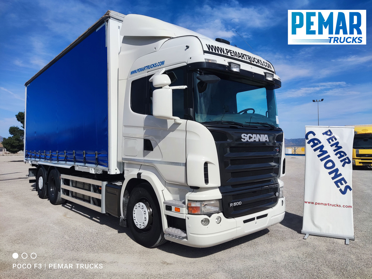 SCANIA R 500 6X2 TAUTLINER CAJA INTERCAMBIABLE - Camion porte-conteneur/ Caisse mobile: photos 3 SCANIA R 500 6X2 TAUTLINER CAJA INTERCAMBIABLE - Camion porte-conteneur/ Caisse mobile: photos 3
