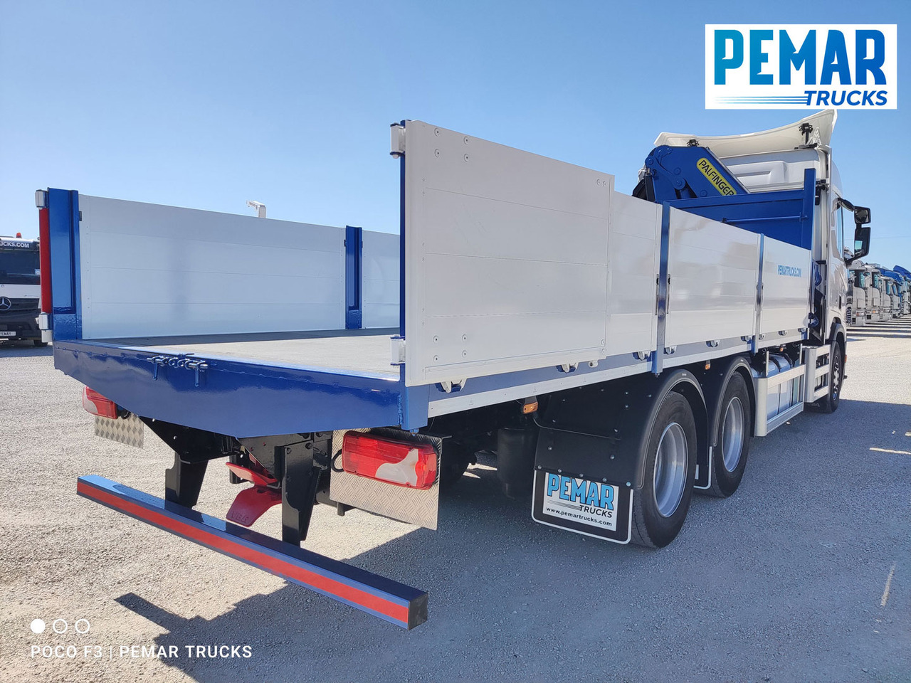 Camion grue SCANIA R 520 6X2 GRUA CAJA FIJA: photos 13