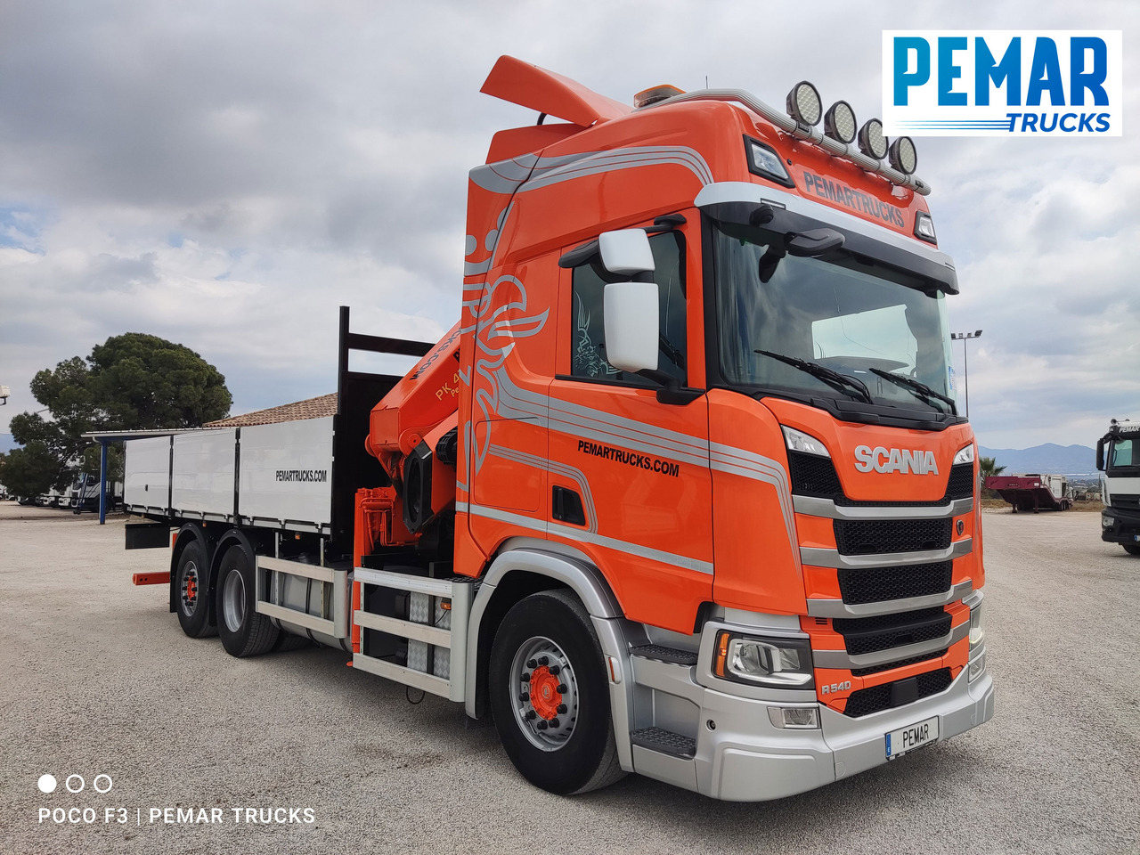 SCANIA R 540 6X2 GRUA CAJA FIJA - Camion plateau, Camion grue: photos 4 SCANIA R 540 6X2 GRUA CAJA FIJA - Camion plateau, Camion grue: photos 4