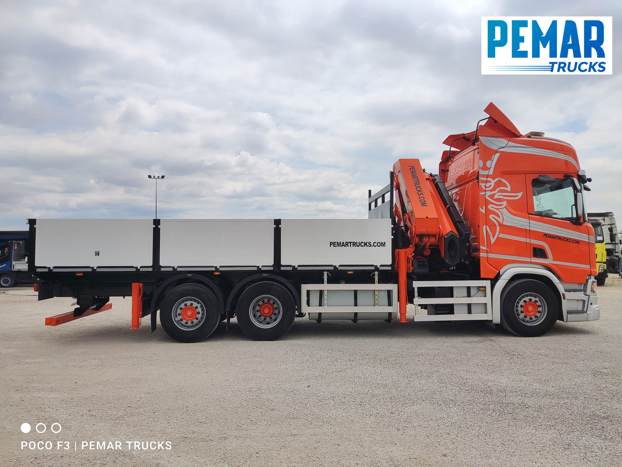 SCANIA R 540 6X2 GRUA CAJA FIJA - Camion plateau, Camion grue: photos 5 SCANIA R 540 6X2 GRUA CAJA FIJA - Camion plateau, Camion grue: photos 5