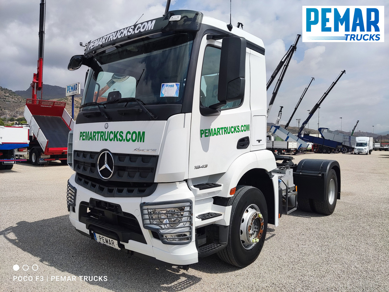 MERCEDES-BENZ AROCS 1843 TRACTORA EQUIPO HIDRAULICO - Tracteur routier: photos 1 MERCEDES-BENZ AROCS 1843 TRACTORA EQUIPO HIDRAULICO - Tracteur routier: photos 1