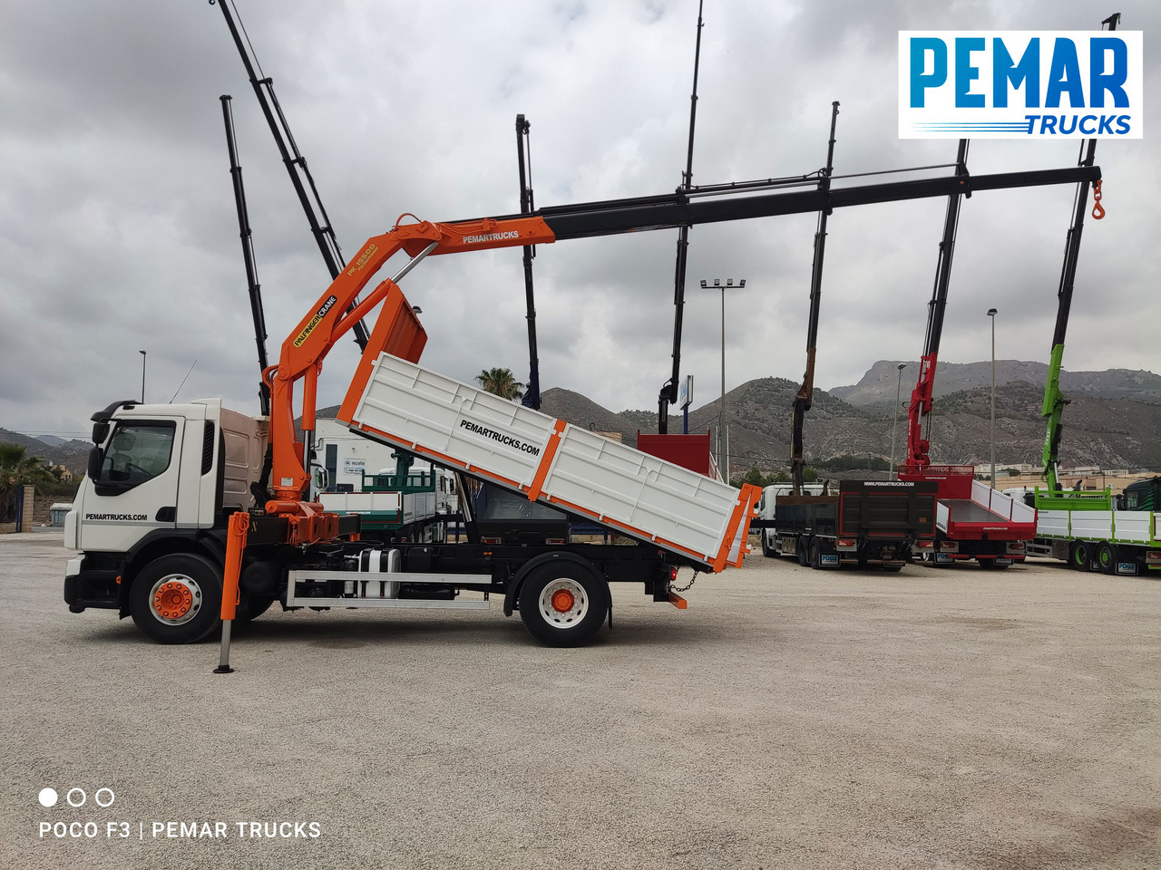 VOLVO FE 280 GRUA BASCULANTE 18T EURO 6 - Camion grue: photos 4 VOLVO FE 280 GRUA BASCULANTE 18T EURO 6 - Camion grue: photos 4