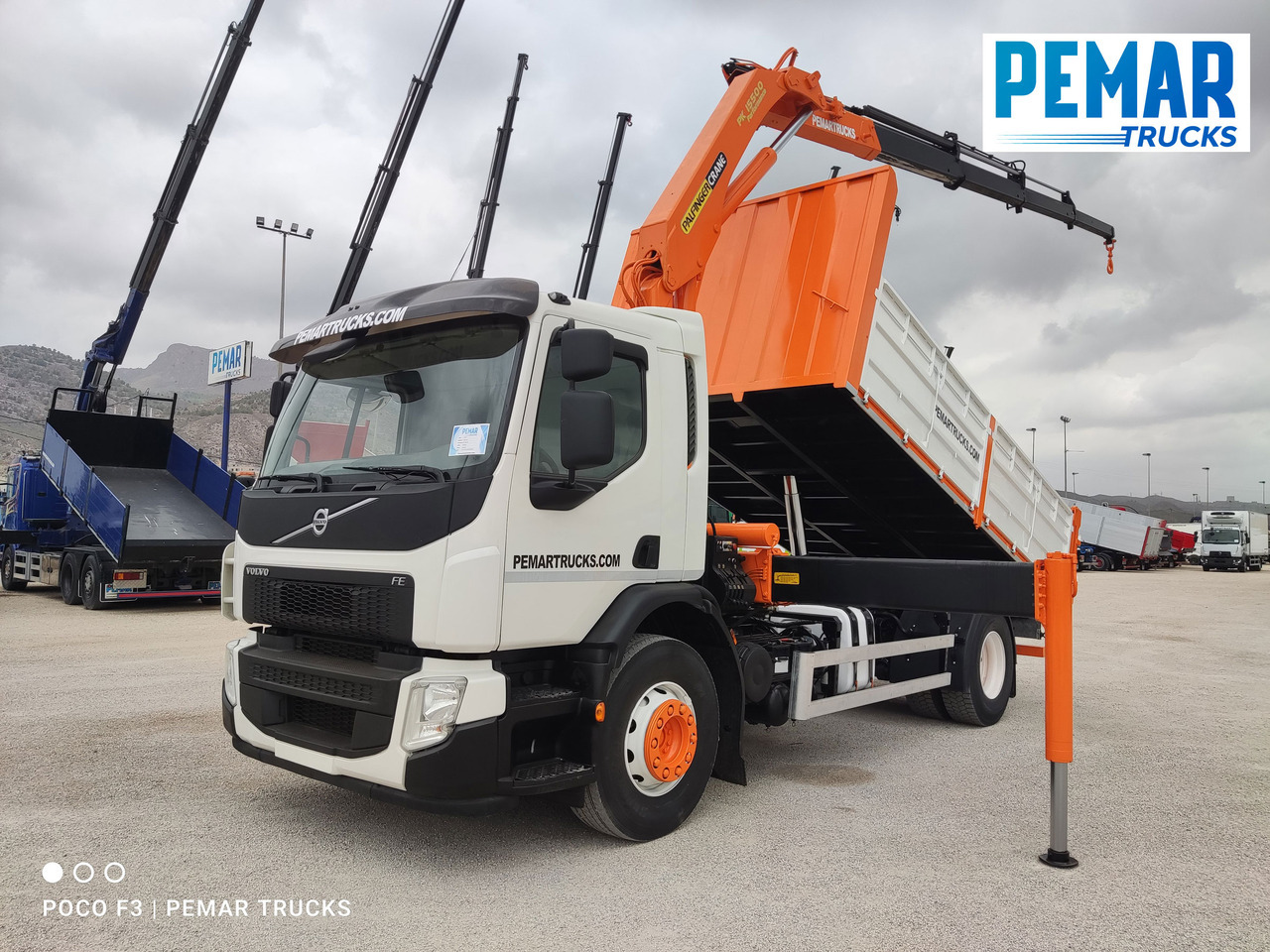 VOLVO FE 280 GRUA BASCULANTE 18T EURO 6 - Camion grue: photos 1 VOLVO FE 280 GRUA BASCULANTE 18T EURO 6 - Camion grue: photos 1