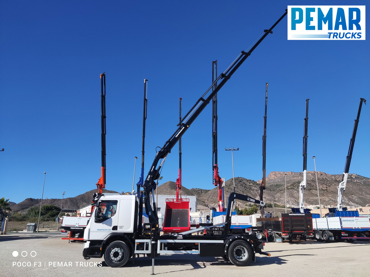 VOLVO FE 280 GRUA MULTILIFT 18T EURO 6 - Camion benne, Camion grue: photos 5 VOLVO FE 280 GRUA MULTILIFT 18T EURO 6 - Camion benne, Camion grue: photos 5