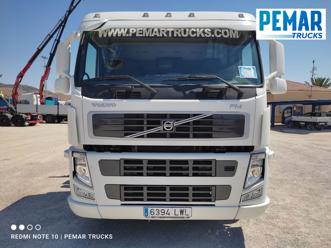 VOLVO FM 440 6X4 GRUA BASCULANTE - Camion benne, Camion grue: photos 3 VOLVO FM 440 6X4 GRUA BASCULANTE - Camion benne, Camion grue: photos 3