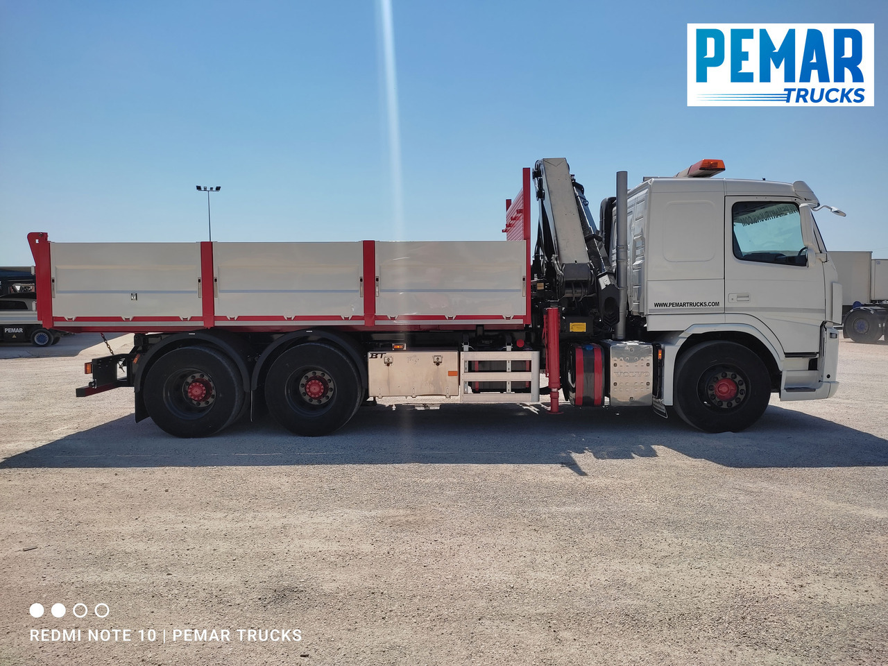 VOLVO FM 440 6X4 GRUA BASCULANTE - Camion benne, Camion grue: photos 5 VOLVO FM 440 6X4 GRUA BASCULANTE - Camion benne, Camion grue: photos 5