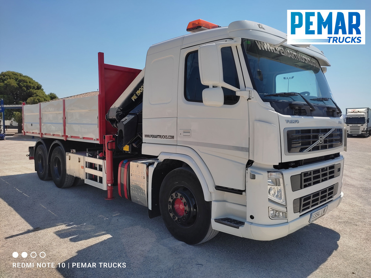 VOLVO FM 440 6X4 GRUA BASCULANTE - Camion benne, Camion grue: photos 4 VOLVO FM 440 6X4 GRUA BASCULANTE - Camion benne, Camion grue: photos 4