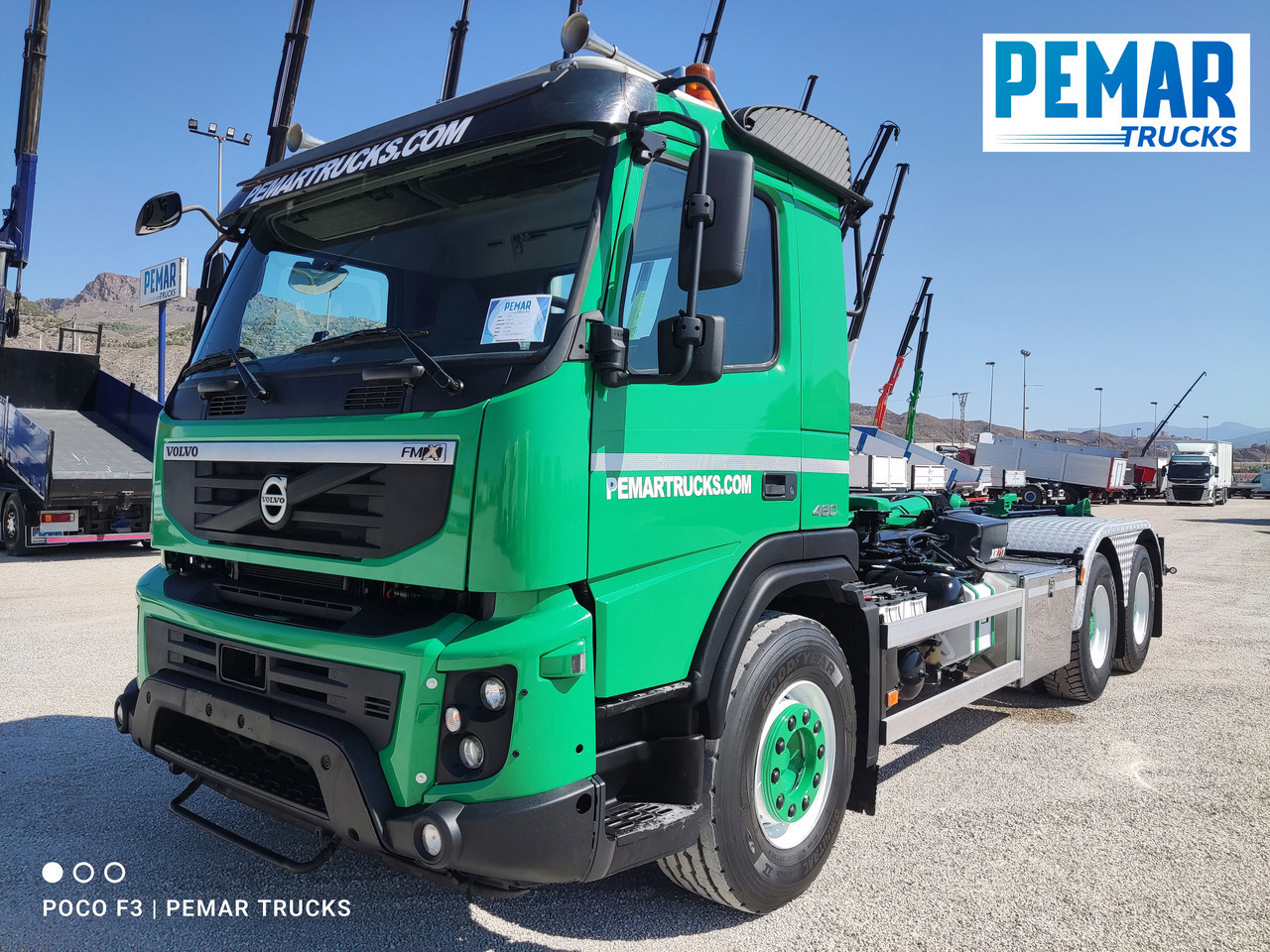 VOLVO FMX 460 6X4 MULTILIFT 21T EURO 5 - Camion ampliroll: photos 2 VOLVO FMX 460 6X4 MULTILIFT 21T EURO 5 - Camion ampliroll: photos 2