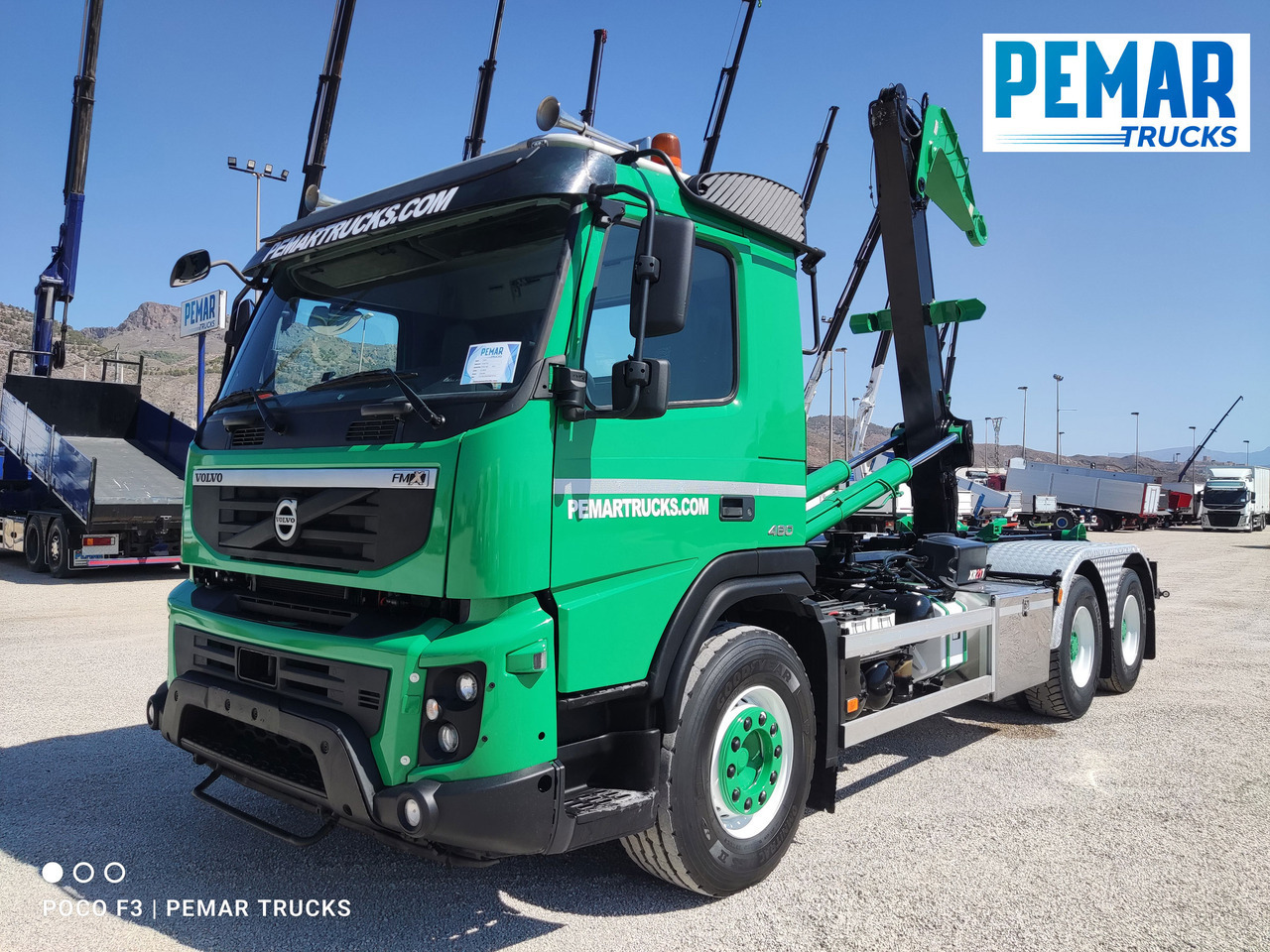 VOLVO FMX 460 6X4 MULTILIFT 21T EURO 5 - Camion ampliroll: photos 1 VOLVO FMX 460 6X4 MULTILIFT 21T EURO 5 - Camion ampliroll: photos 1