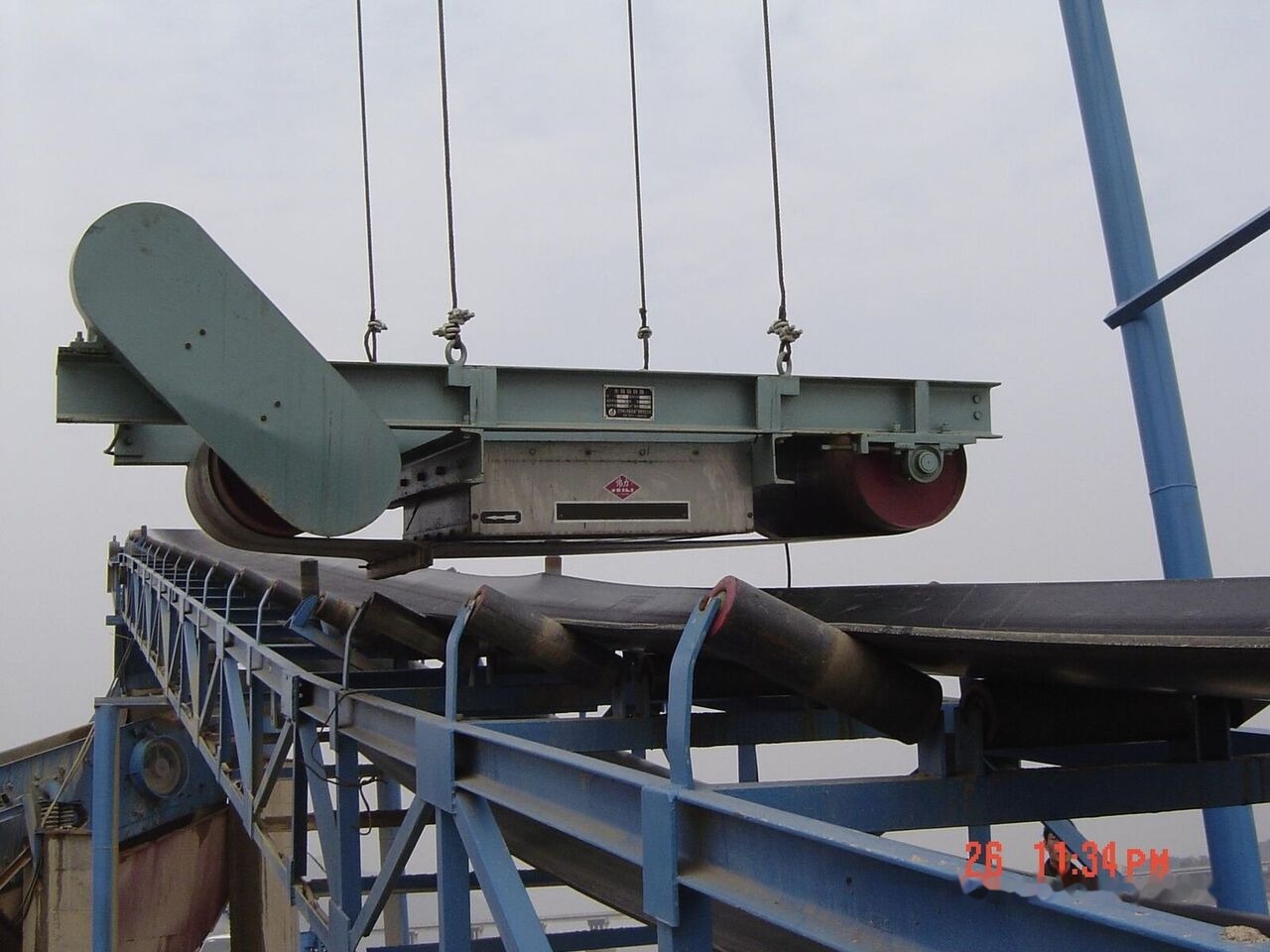 Kinglink B800 Magnetic Separator for remove iron and steels - Bande transporteuse: photos 3 Kinglink B800 Magnetic Separator for remove iron and steels - Bande transporteuse: photos 3