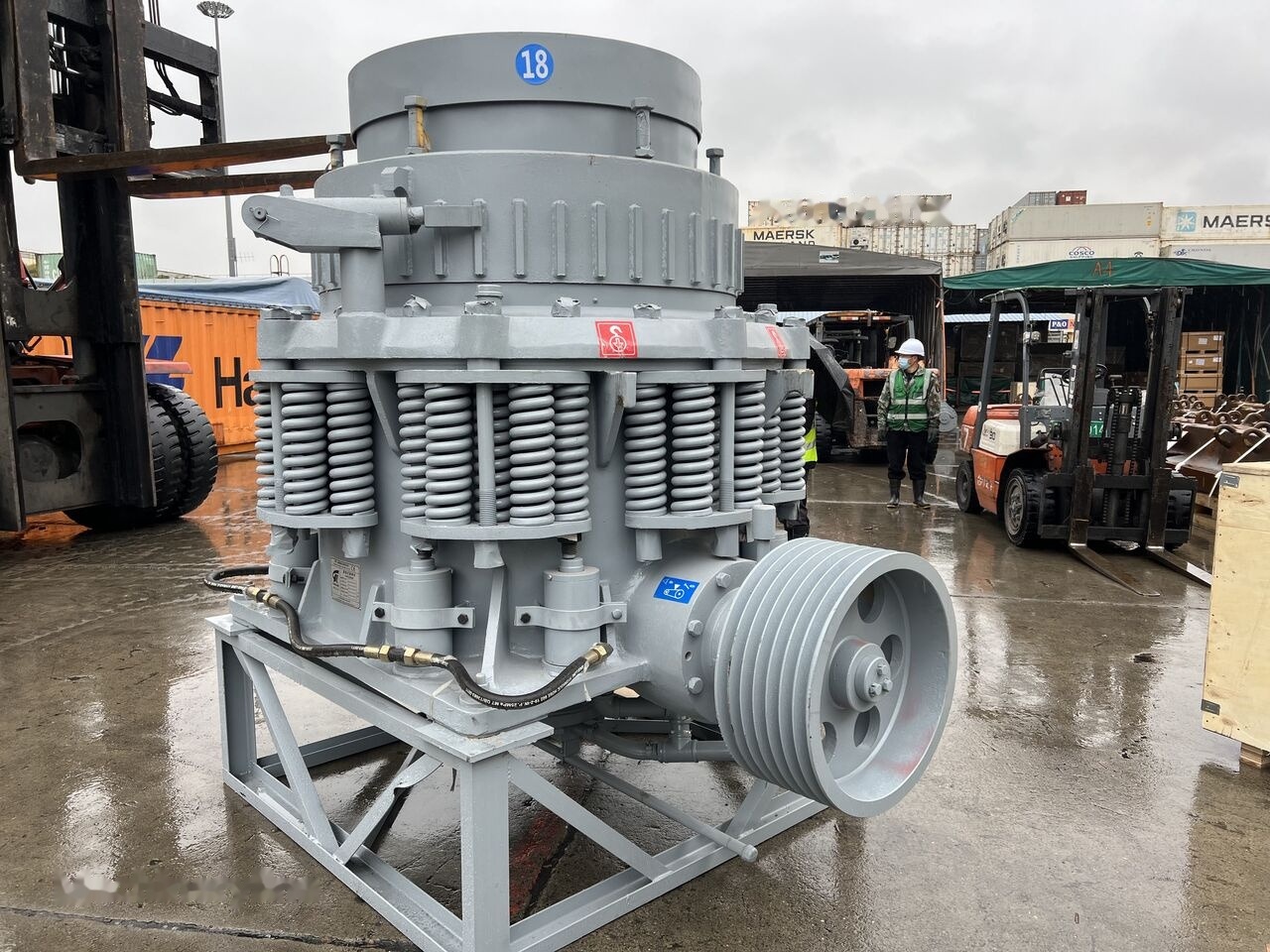Kinglink Granulator Rock Cone Crusher 3FT SH 100TPH | Asphalt Plant - Concasseur à cône: photos 3 Kinglink Granulator Rock Cone Crusher 3FT SH 100TPH | Asphalt Plant - Concasseur à cône: photos 3