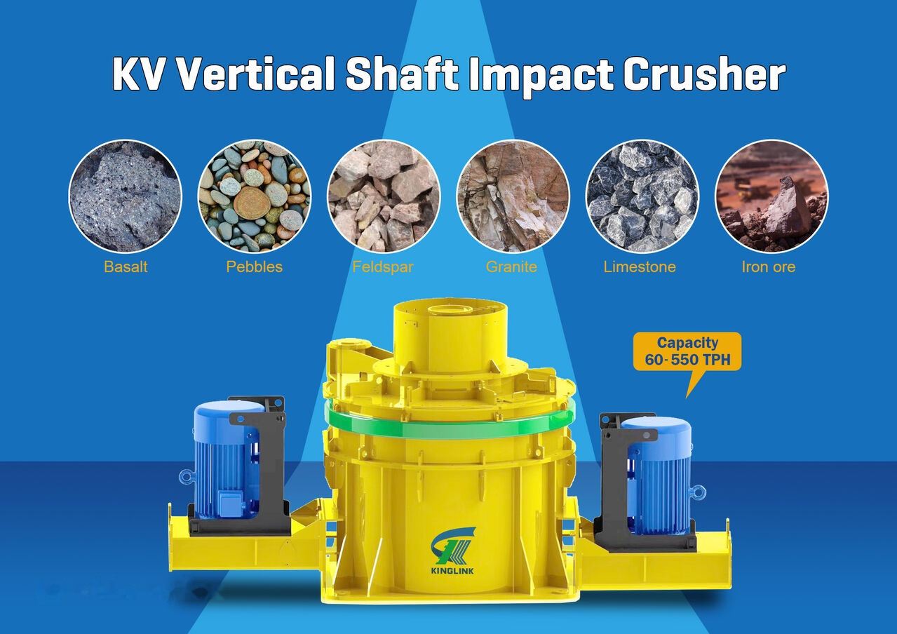 Kinglink KV85 Vertical Shaft Impact (VSI) Crusher - Concasseur: photos 1 Kinglink KV85 Vertical Shaft Impact (VSI) Crusher - Concasseur: photos 1