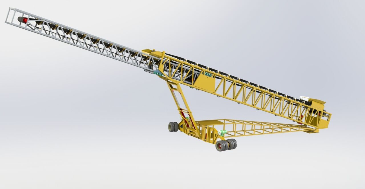 Kinglink New Belt Conveyor | Telescopic Radial Stacker - Bande transporteuse: photos 4 Kinglink New Belt Conveyor | Telescopic Radial Stacker - Bande transporteuse: photos 4