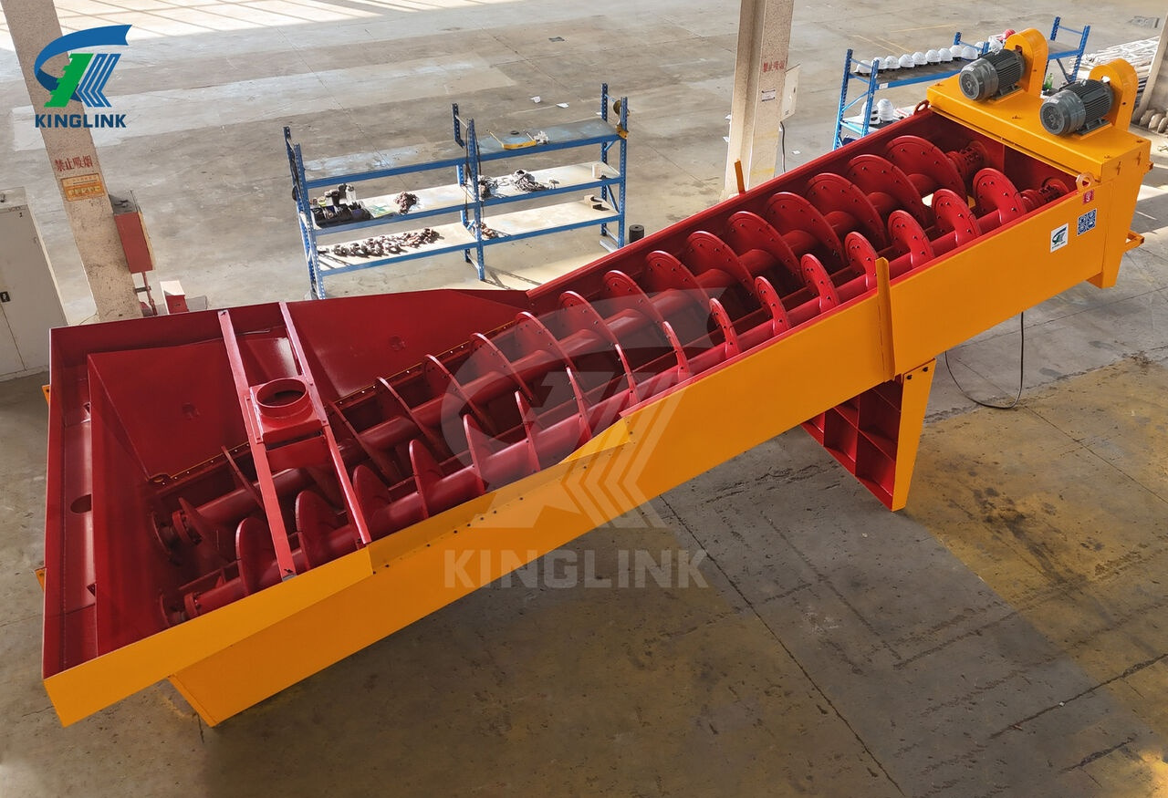Kinglink TTSW3625 Fine Material Washer | Sand Screw Washer - Crible: photos 2 Kinglink TTSW3625 Fine Material Washer | Sand Screw Washer - Crible: photos 2