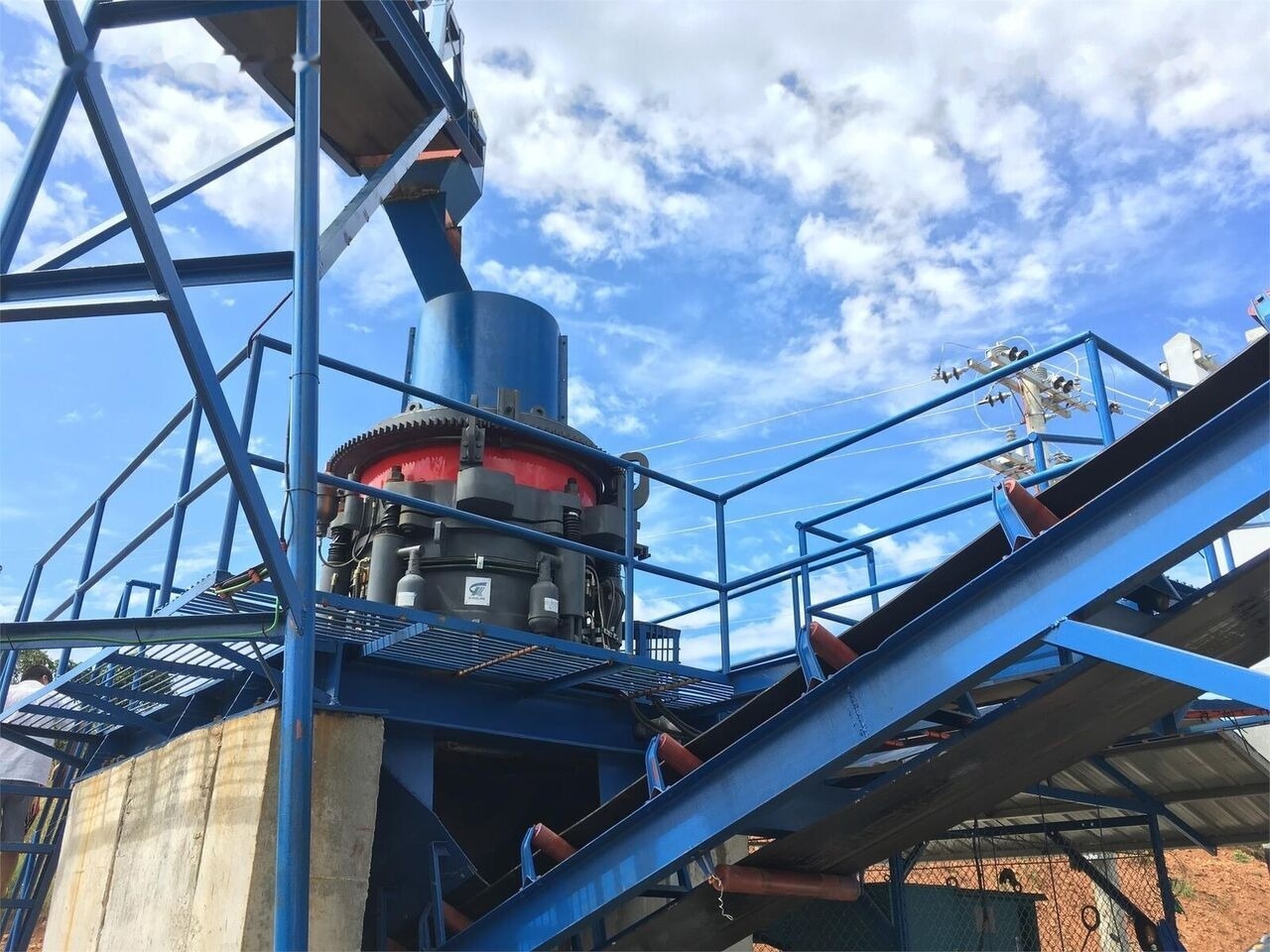 Concasseur neuf Kinglink USINE DE CONCASSAGE DE PIERRES DE RIVIÈRE DE 150 TPH: photos 15