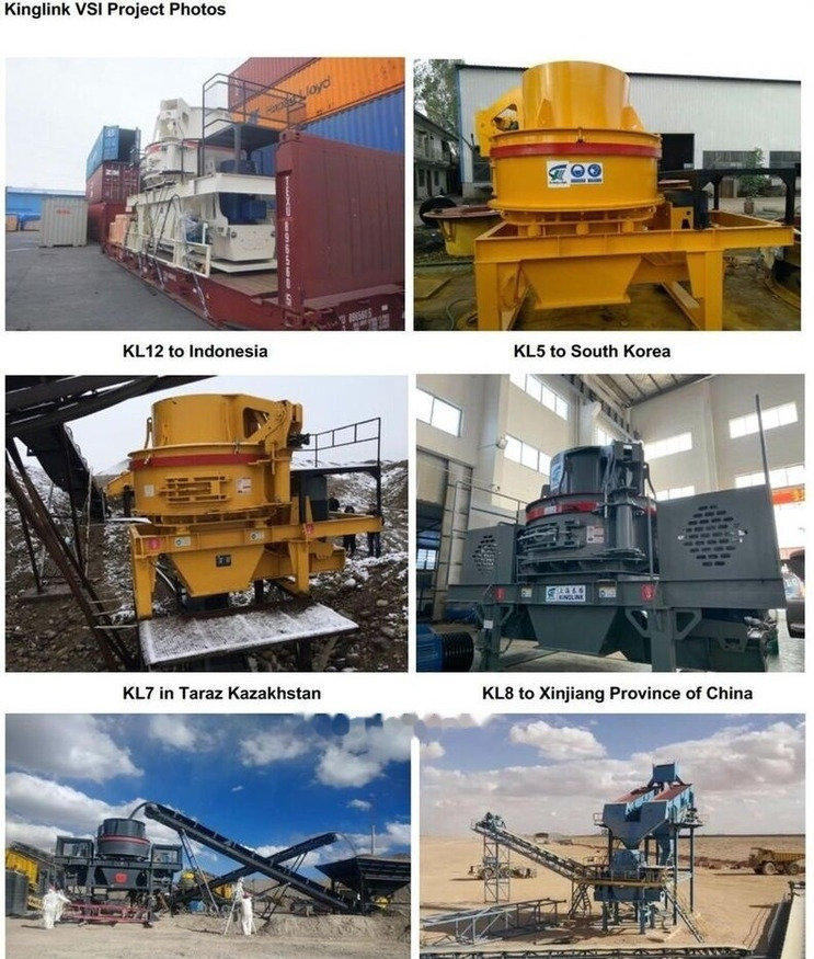Kinglink VSI Crusher KL8 for making sand and aggregate shaping - Concasseur à percussion: photos 4 Kinglink VSI Crusher KL8 for making sand and aggregate shaping - Concasseur à percussion: photos 4