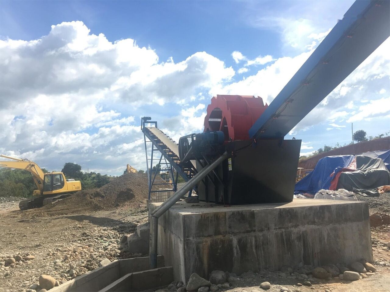 Kinglink XSD2610 Wheeled Bucket Sand Washer - Crible: photos 1 Kinglink XSD2610 Wheeled Bucket Sand Washer - Crible: photos 1