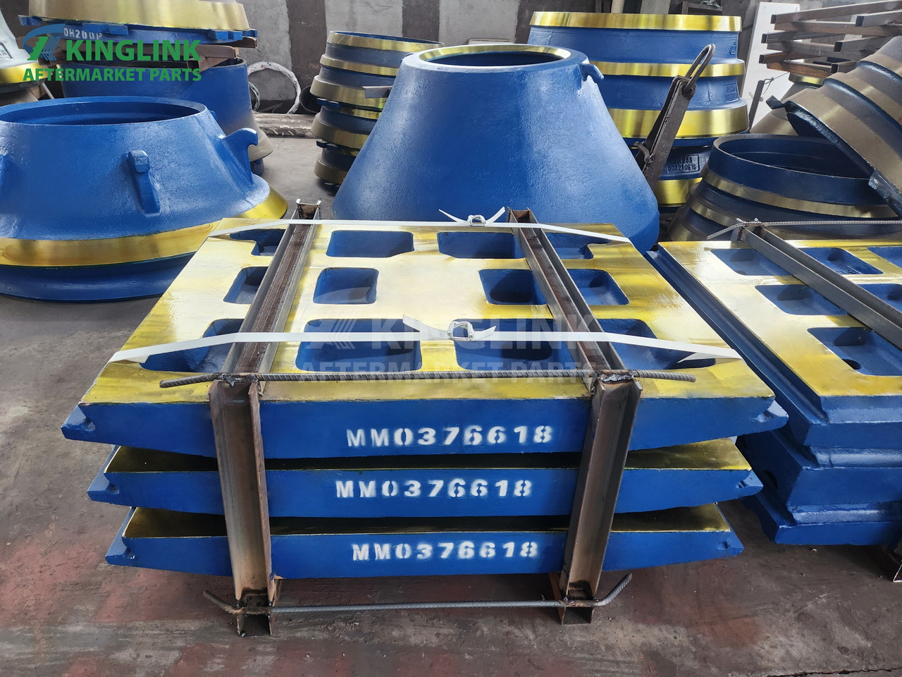 Kinglink Jaw Plates | Nordberg C96 | Metso Lokotrack LT95 jaw crusher - Pièces de rechange pour Concasseur à mâchoires: photos 4 Kinglink Jaw Plates | Nordberg C96 | Metso Lokotrack LT95 jaw crusher - Pièces de rechange pour Concasseur à mâchoires: photos 4