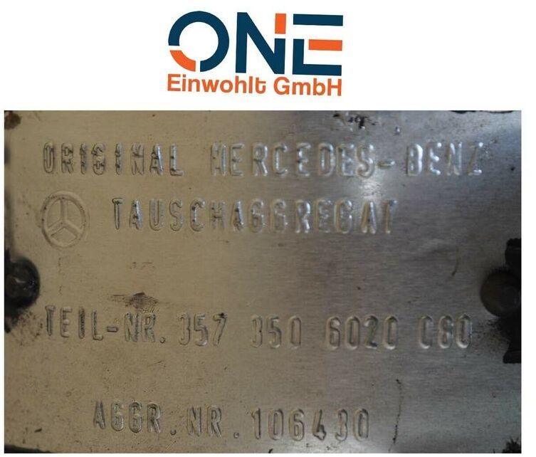 Differential HO7/10 DL für Mercedes O405, A 3573506020 - Différentiel pour Bus: photos 3 Differential HO7/10 DL für Mercedes O405, A 3573506020 - Différentiel pour Bus: photos 3