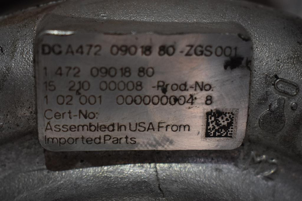 MERCEDES-BENZ ACTROS OM 472 - EURO 6 - Turbocompresseur pour Camion: photos 4 MERCEDES-BENZ ACTROS OM 472 - EURO 6 - Turbocompresseur pour Camion: photos 4