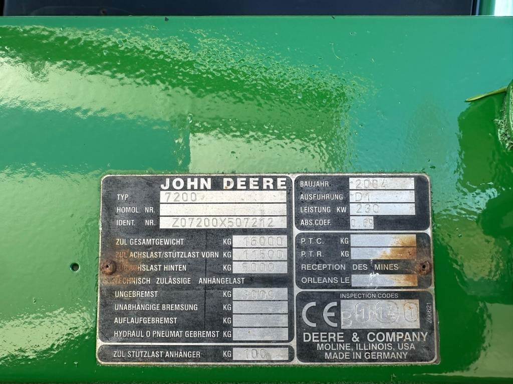 Ensileuse John Deere 7200: photos 15