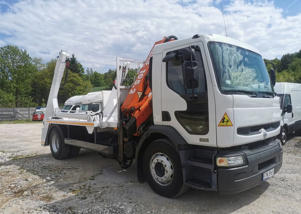 Renault Premium 270DCi + żuraw HDS Atlas 105.2 + Bramowiec MEILLER 12t Kontener - Camion multibenne: photos 2 Renault Premium 270DCi + żuraw HDS Atlas 105.2 + Bramowiec MEILLER 12t Kontener - Camion multibenne: photos 2