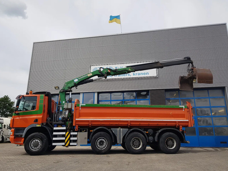 Ginaf X 4343 TS 8x6 Kipper kraan HMF 2020 - Camion benne: photos 4 Ginaf X 4343 TS 8x6 Kipper kraan HMF 2020 - Camion benne: photos 4