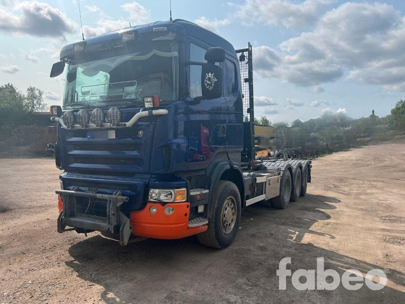 Scania R480 LB 8X4*4 HHA - Camion ampliroll: photos 1 Scania R480 LB 8X4*4 HHA - Camion ampliroll: photos 1
