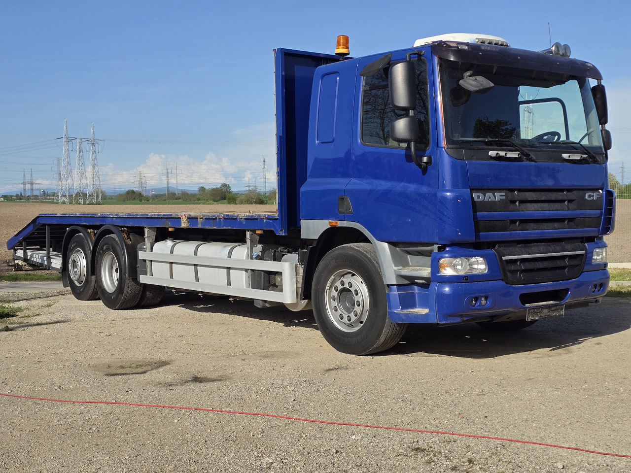DAF CF 360 MACHINE TRANSPORTER - Camion porte-voitures: photos 2 DAF CF 360 MACHINE TRANSPORTER - Camion porte-voitures: photos 2
