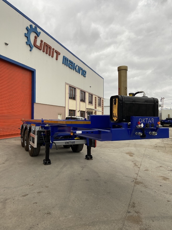 OKTAR CONTAINER TIPPER TRAILER ADR 2025 - Semi-remorque porte-conteneur/ Caisse mobile: photos 1 OKTAR CONTAINER TIPPER TRAILER ADR 2025 - Semi-remorque porte-conteneur/ Caisse mobile: photos 1