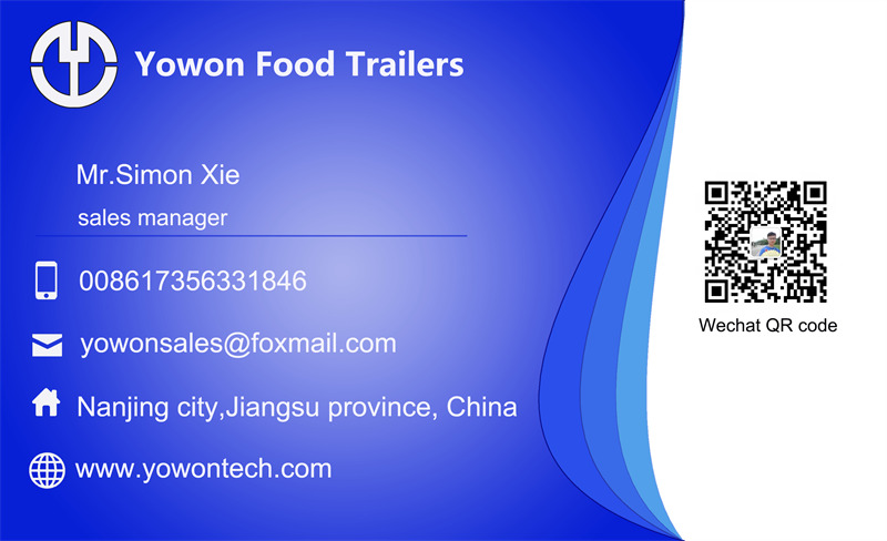 Yowon commercial food vending trailer Airstream type food truck - Remorque magasin: photos 5 Yowon commercial food vending trailer Airstream type food truck - Remorque magasin: photos 5