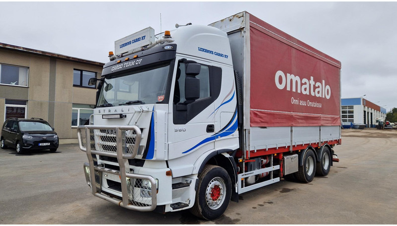 Iveco Stralis 260S56 6X4 - Camion à rideaux coulissants: photos 1 Iveco Stralis 260S56 6X4 - Camion à rideaux coulissants: photos 1