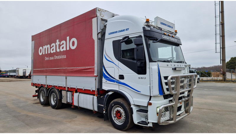 Iveco Stralis 260S56 6X4 - Camion à rideaux coulissants: photos 2 Iveco Stralis 260S56 6X4 - Camion à rideaux coulissants: photos 2