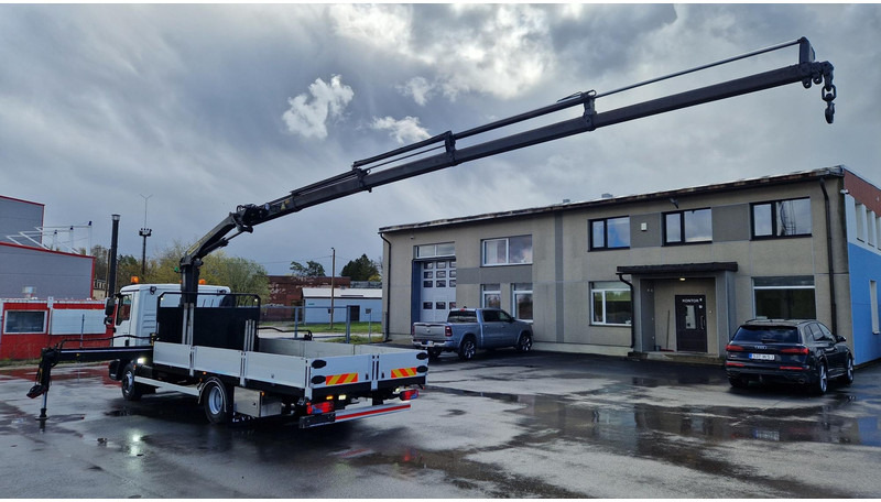 MAN TGL 12.220 4X2 Palfinger PK12502 - Camion plateau, Camion grue: photos 4 MAN TGL 12.220 4X2 Palfinger PK12502 - Camion plateau, Camion grue: photos 4
