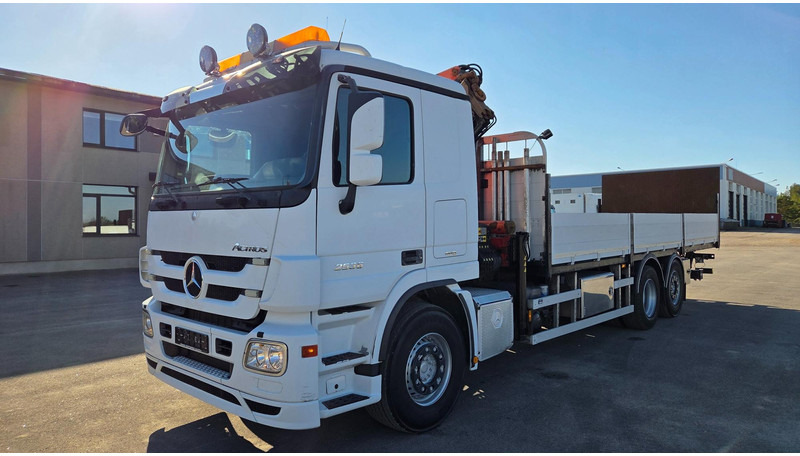 Mercedes-Benz Actros 2536 6X2 Palfinger PK16502 - Camion plateau, Camion grue: photos 5 Mercedes-Benz Actros 2536 6X2 Palfinger PK16502 - Camion plateau, Camion grue: photos 5