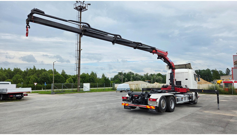 Scania G450 6X2*4 HMF 2120 crane 700 hours - Camion ampliroll, Camion grue: photos 3 Scania G450 6X2*4 HMF 2120 crane 700 hours - Camion ampliroll, Camion grue: photos 3