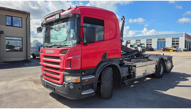 Scania P420 6X2*4 - Camion ampliroll: photos 1 Scania P420 6X2*4 - Camion ampliroll: photos 1