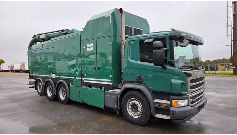 Scania P450 8X4*4 - Camion hydrocureur: photos 2 Scania P450 8X4*4 - Camion hydrocureur: photos 2