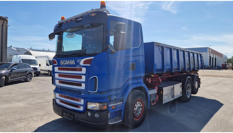 Scania R340 6X2*4 + Container - Camion - système de câble: photos 1 Scania R340 6X2*4 + Container - Camion - système de câble: photos 1