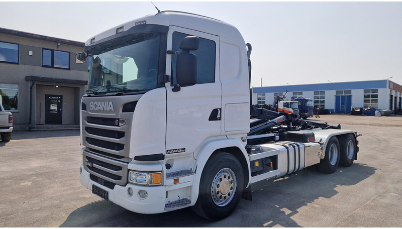 Scania R490 6X4 - Camion ampliroll: photos 1 Scania R490 6X4 - Camion ampliroll: photos 1