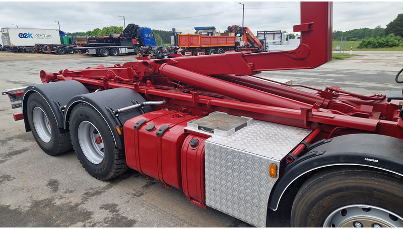 Camion ampliroll, Camion grue Scania R500 8X4 Epsilon E250Z95: photos 8