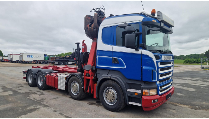 Scania R500 8X4 Epsilon E250Z95 - Camion ampliroll, Camion grue: photos 4 Scania R500 8X4 Epsilon E250Z95 - Camion ampliroll, Camion grue: photos 4