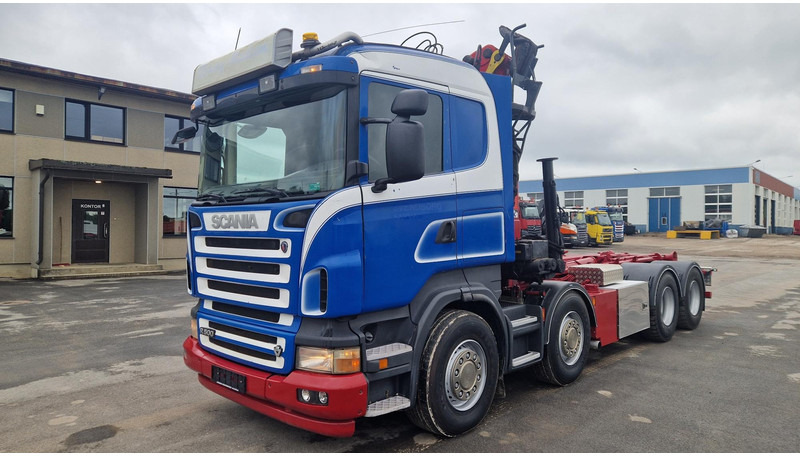 Scania R500 8X4 Epsilon E250Z95 - Camion ampliroll, Camion grue: photos 3 Scania R500 8X4 Epsilon E250Z95 - Camion ampliroll, Camion grue: photos 3