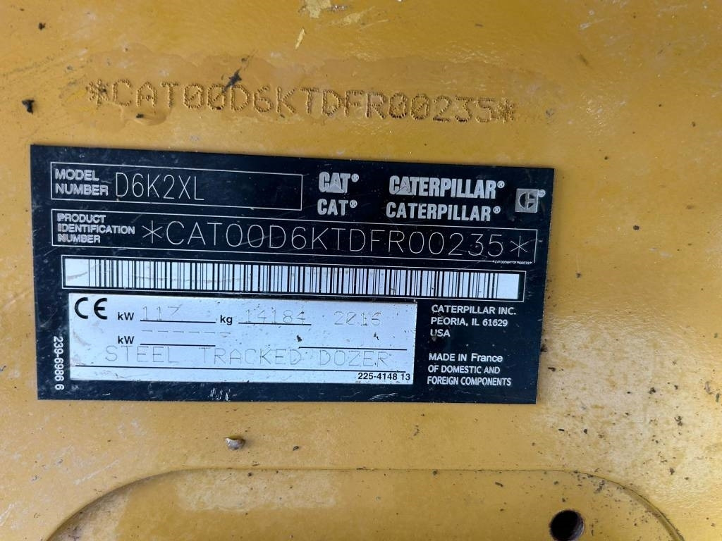 CAT D 6 K 2 XL (CE + EPA / Under Preparation) - Bulldozer: photos 2 CAT D 6 K 2 XL (CE + EPA / Under Preparation) - Bulldozer: photos 2