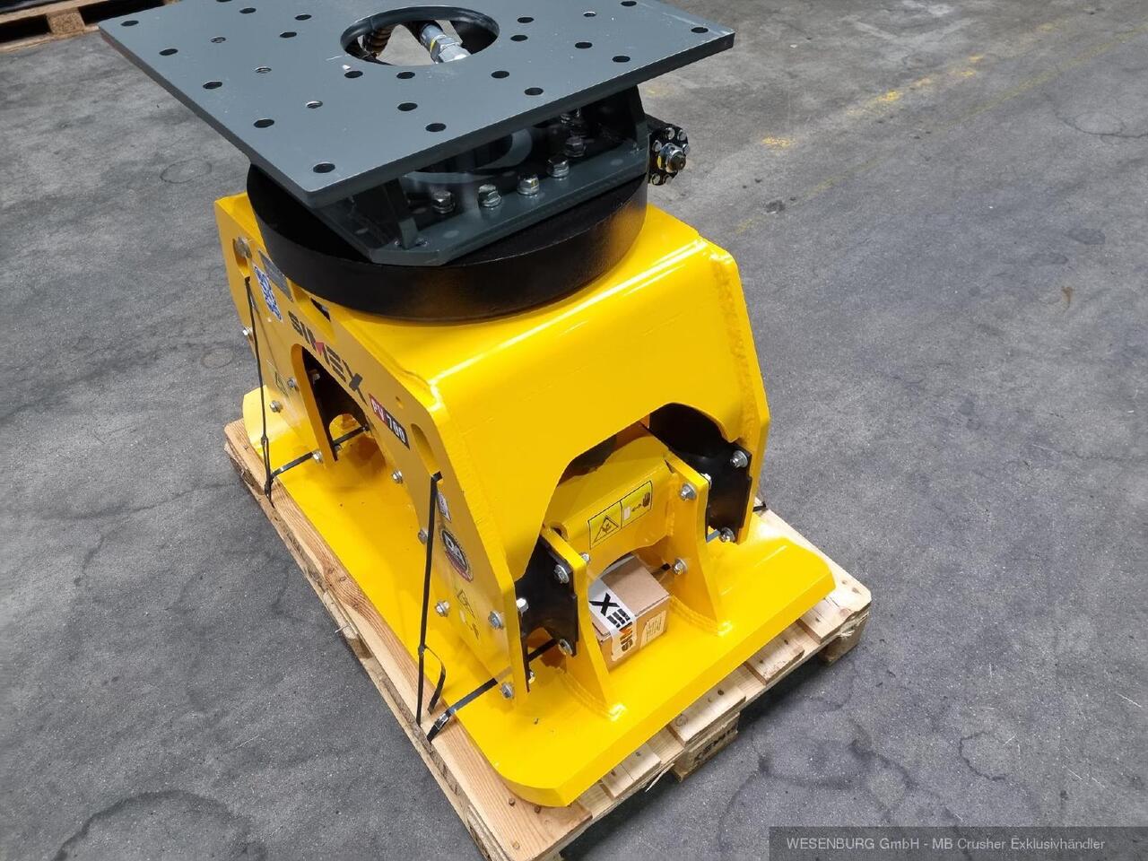 Simex Anbauverdichter PV700 inkl. Drehwerk Anbauklasse 12 - 25 t - Accessoire, Plaque vibrante pour Pelle: photos 2 Simex Anbauverdichter PV700 inkl. Drehwerk Anbauklasse 12 - 25 t - Accessoire, Plaque vibrante pour Pelle: photos 2