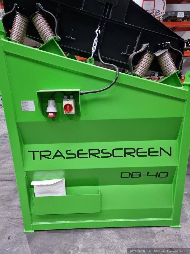 DB Engineering 1 Deck Siebanlage Traserscreen DB-40 - Crible: photos 2 DB Engineering 1 Deck Siebanlage Traserscreen DB-40 - Crible: photos 2