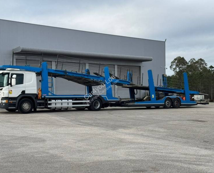 Scania P 450 - Camion porte-voitures: photos 1 Scania P 450 - Camion porte-voitures: photos 1