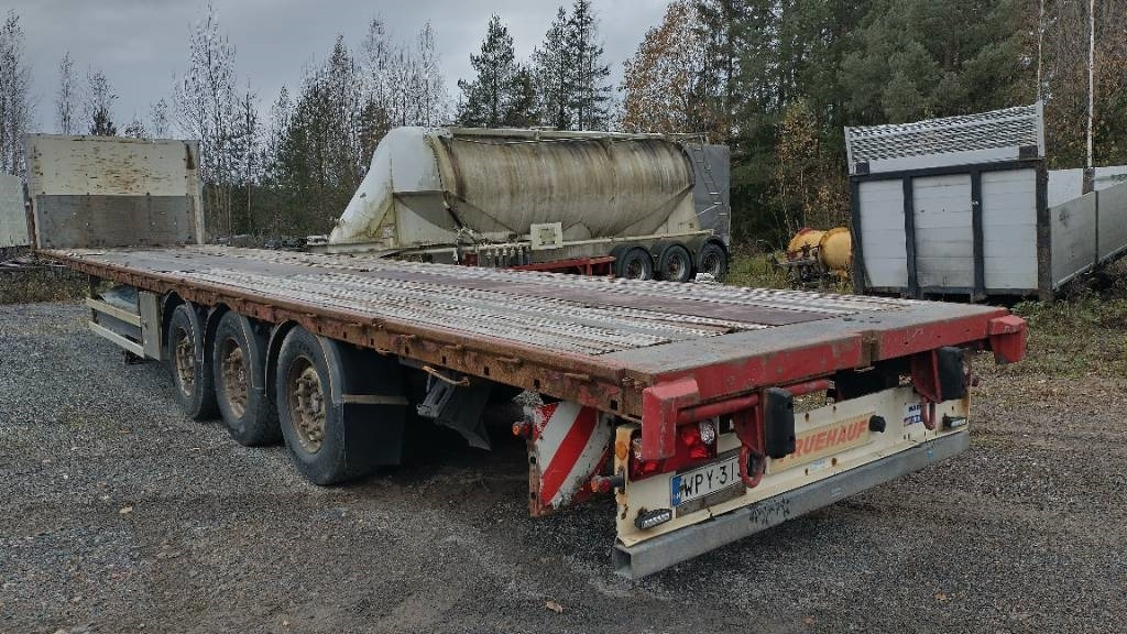 Fliegel 3 aks. Avopuolikas - Semi-remorque plateau: photos 3 Fliegel 3 aks. Avopuolikas - Semi-remorque plateau: photos 3