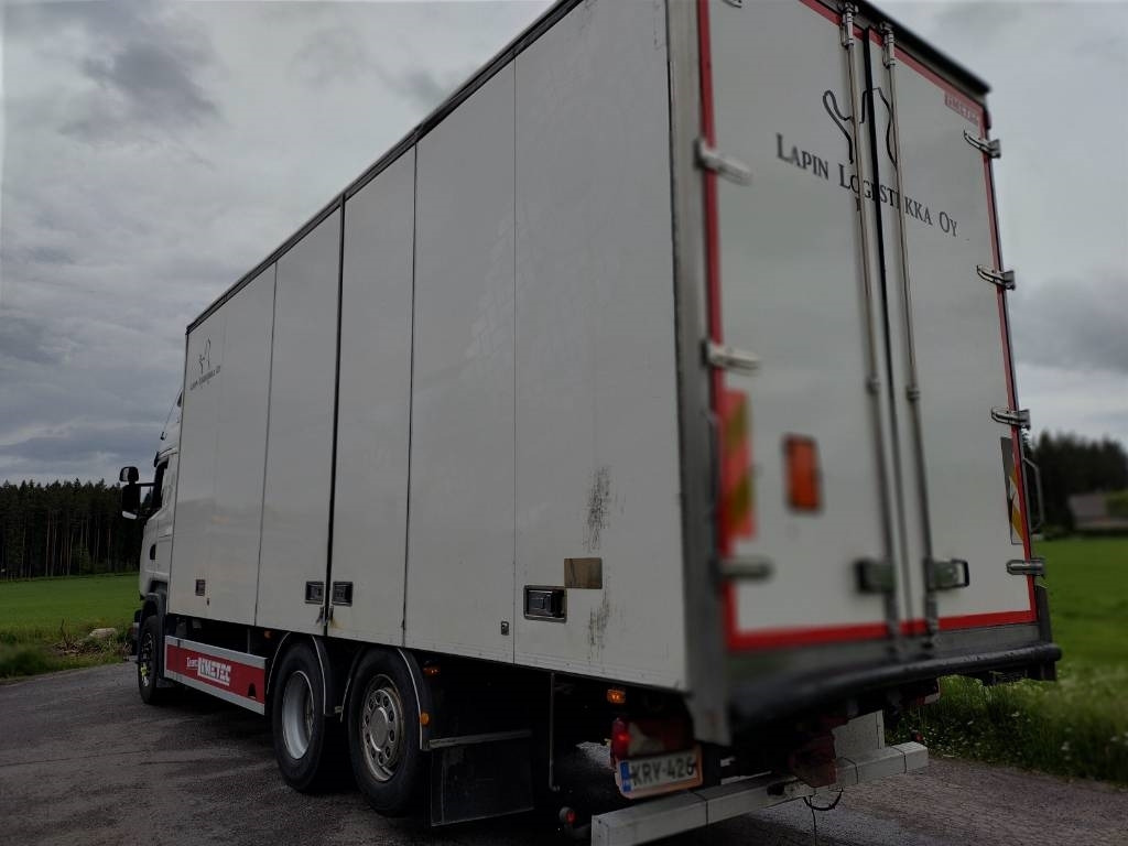 Scania R480 6x2 limetec kokosivuauk kori,liukukatto - Camion fourgon: photos 4 Scania R480 6x2 limetec kokosivuauk kori,liukukatto - Camion fourgon: photos 4