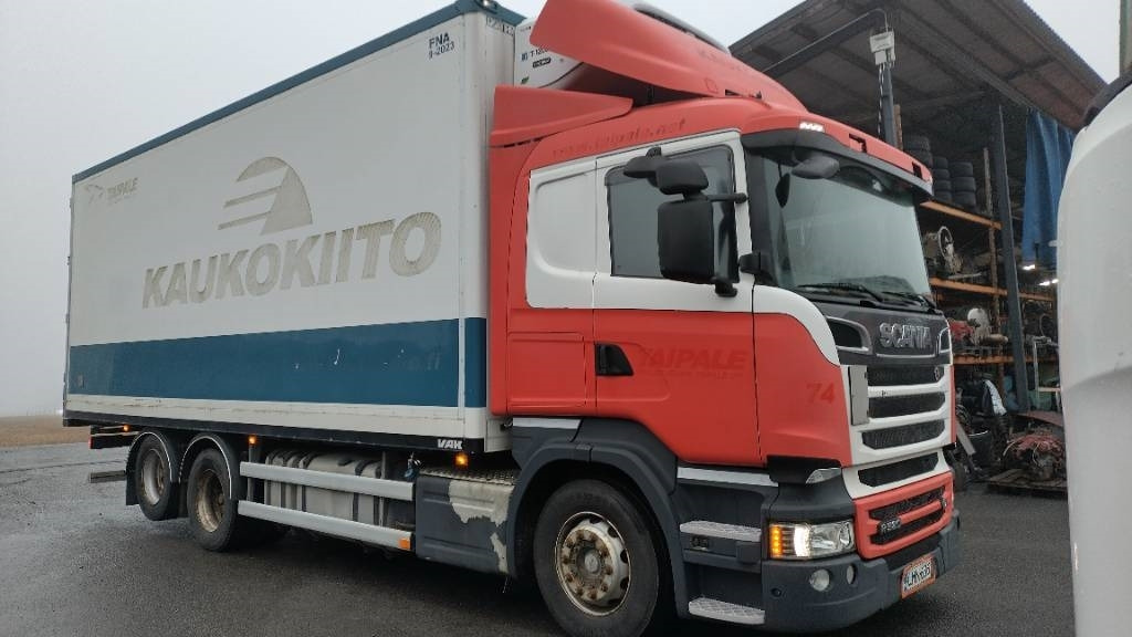Scania R520 6x2 kokosivuauk kori, thermoking kone - Camion frigorifique: photos 2 Scania R520 6x2 kokosivuauk kori, thermoking kone - Camion frigorifique: photos 2